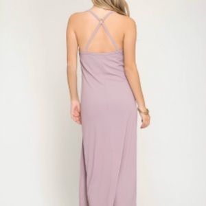 Dresses - Misty mauve Maxi Dress Dresses - Misty mauve Maxi Dress